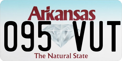 AR license plate 095VUT