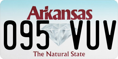 AR license plate 095VUV
