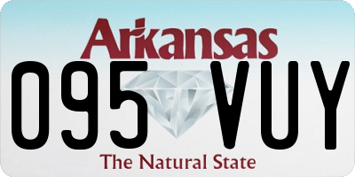 AR license plate 095VUY