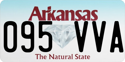 AR license plate 095VVA