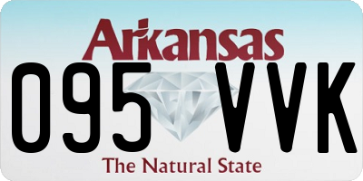 AR license plate 095VVK