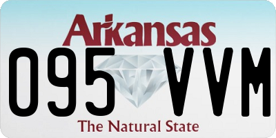 AR license plate 095VVM