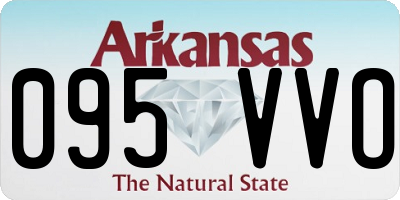AR license plate 095VVO