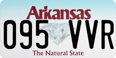 AR license plate 095VVR