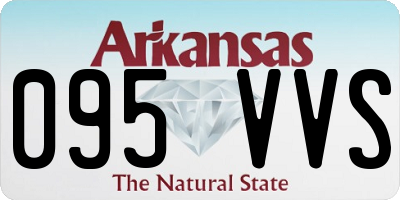 AR license plate 095VVS