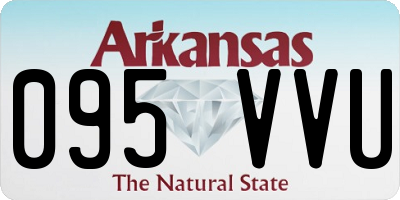 AR license plate 095VVU