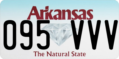 AR license plate 095VVV