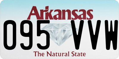 AR license plate 095VVW
