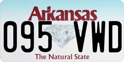 AR license plate 095VWD