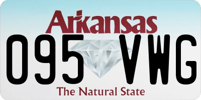 AR license plate 095VWG