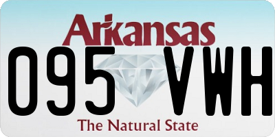 AR license plate 095VWH