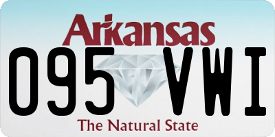 AR license plate 095VWI