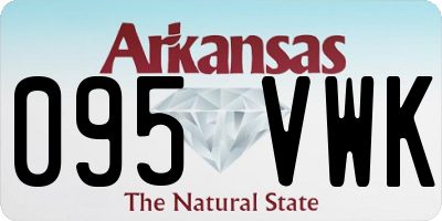 AR license plate 095VWK