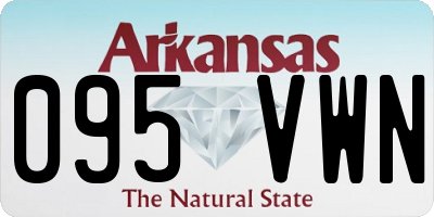 AR license plate 095VWN