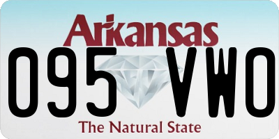 AR license plate 095VWO