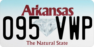 AR license plate 095VWP