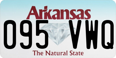 AR license plate 095VWQ