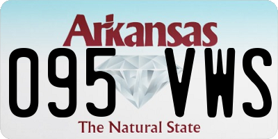 AR license plate 095VWS