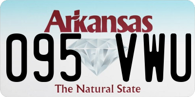 AR license plate 095VWU