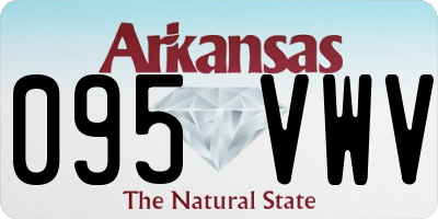 AR license plate 095VWV