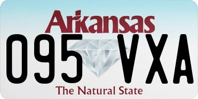 AR license plate 095VXA