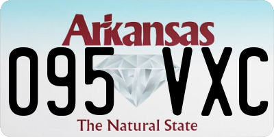 AR license plate 095VXC