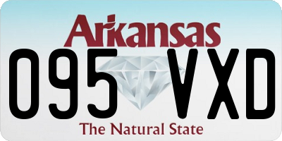 AR license plate 095VXD