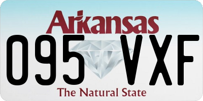 AR license plate 095VXF