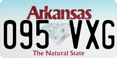 AR license plate 095VXG