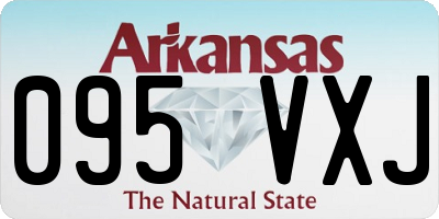 AR license plate 095VXJ