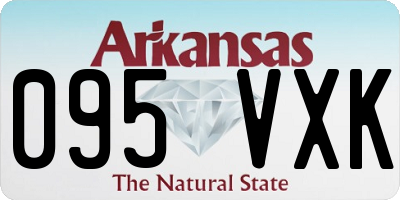 AR license plate 095VXK