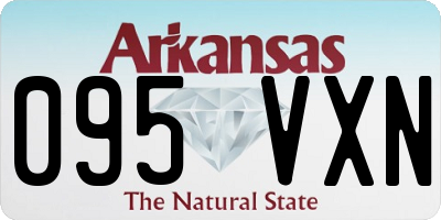 AR license plate 095VXN