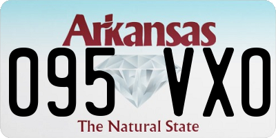 AR license plate 095VXO