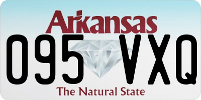 AR license plate 095VXQ