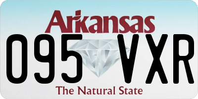 AR license plate 095VXR