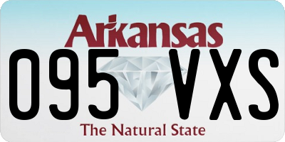 AR license plate 095VXS