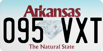 AR license plate 095VXT
