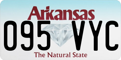 AR license plate 095VYC