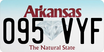 AR license plate 095VYF