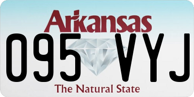 AR license plate 095VYJ