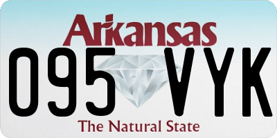 AR license plate 095VYK
