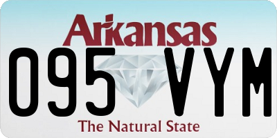 AR license plate 095VYM