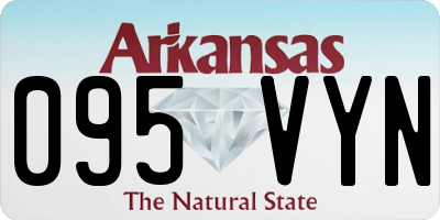 AR license plate 095VYN