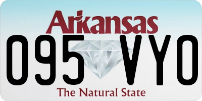 AR license plate 095VYO