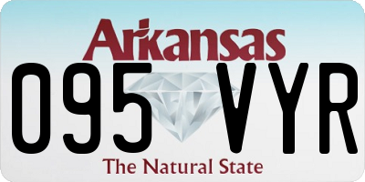 AR license plate 095VYR