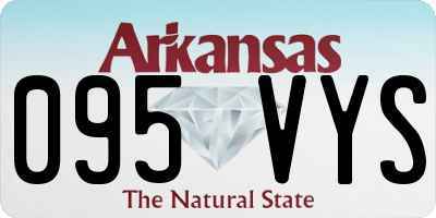 AR license plate 095VYS