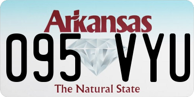 AR license plate 095VYU