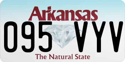 AR license plate 095VYV