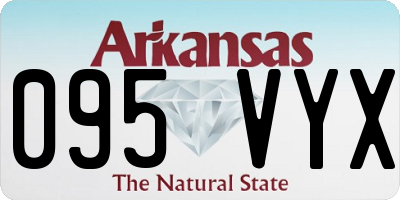 AR license plate 095VYX