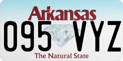 AR license plate 095VYZ